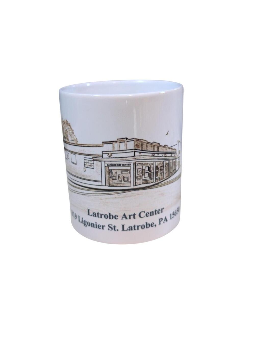 Latrobe Art Center 819 Ligonier St Latrobe Pennsylvania Coffee Mug White 8oz
